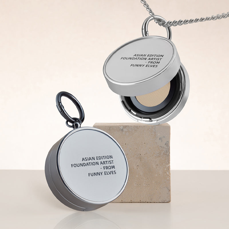 【公式】funnyelves ミニサイズ クッションファンデーション ロングウェア エア クッションファンデーション カバー力 崩れにくい 密着感 スキンケア ベースメイク 乾燥肌 脂性肌 方里